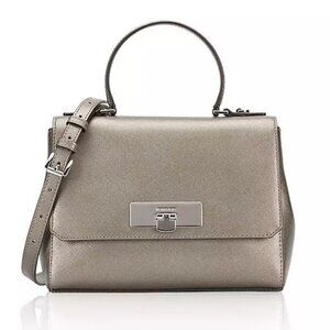 NWT Michael Kors Callie Leather Messenger